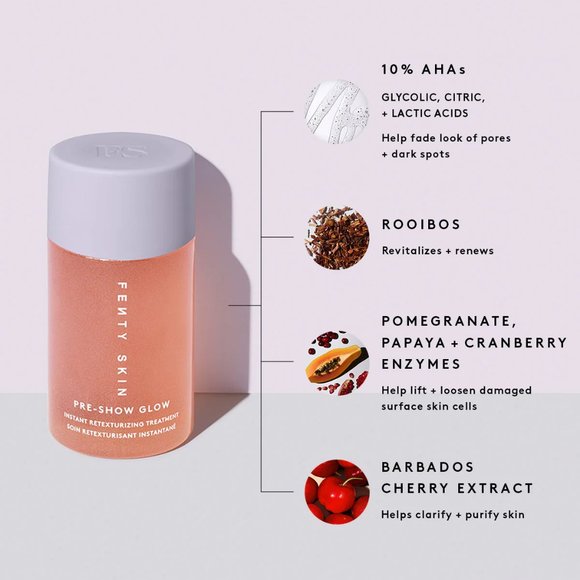 Fenty Skin Pre-Show Glow Instant Retexturizing Treatment + Reusable Applicator - Picture 5 of 7